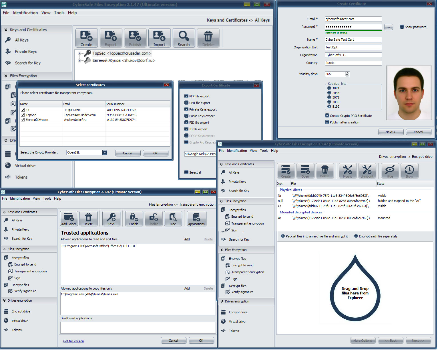 CyberSafe Files Encryption